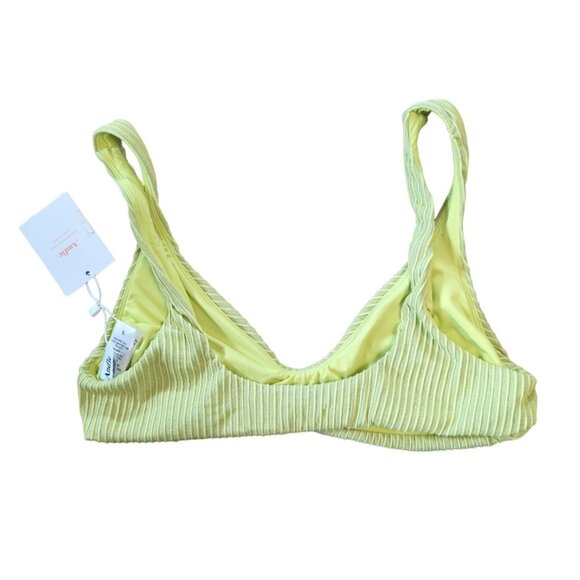 Andie Swim The Delray Top Daiquiri Ribbed Glitter Size Small - Picture 6 of 7